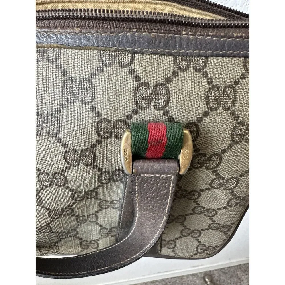Vintage Gucci GG Plus Boston Bag